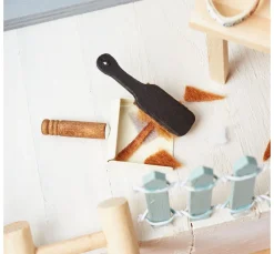 Miniatur Besen und Schaufel