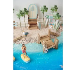 Miniatur Standup-Paddlerin