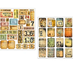 Mixed Media Sticker Set