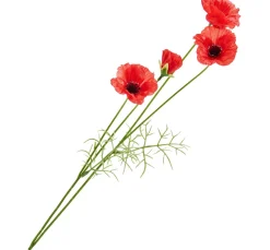 Mohn-Pick mit 4 Blüten