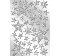 Moosgummi-Sticker "Sterne"