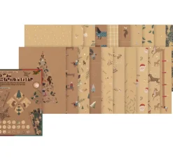 Motivblock "Kraftpapier Xmas"