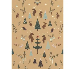 Motivblock "Kraftpapier Xmas"