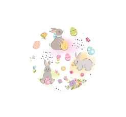 Motiv-Fotokarton "Osterhasen"