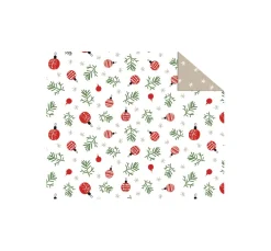 Motiv-Fotokarton "Weihnachtskugeln"