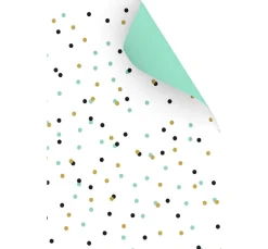 Motivkarton "Punkte Mint"
