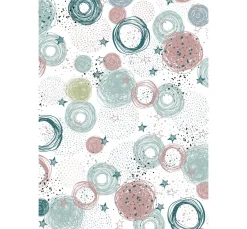 Motivkarton "Stars & Dots"