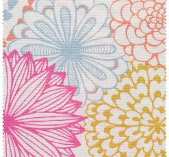 Motiv-Stoff Leinenoptik "Anita"