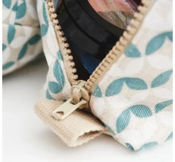 Motiv-Stoff Leinenoptik 