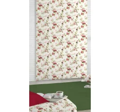 Motiv-Stoff Leinenoptik 