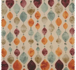 Motiv-Stoff Leinenoptik "Seymour"