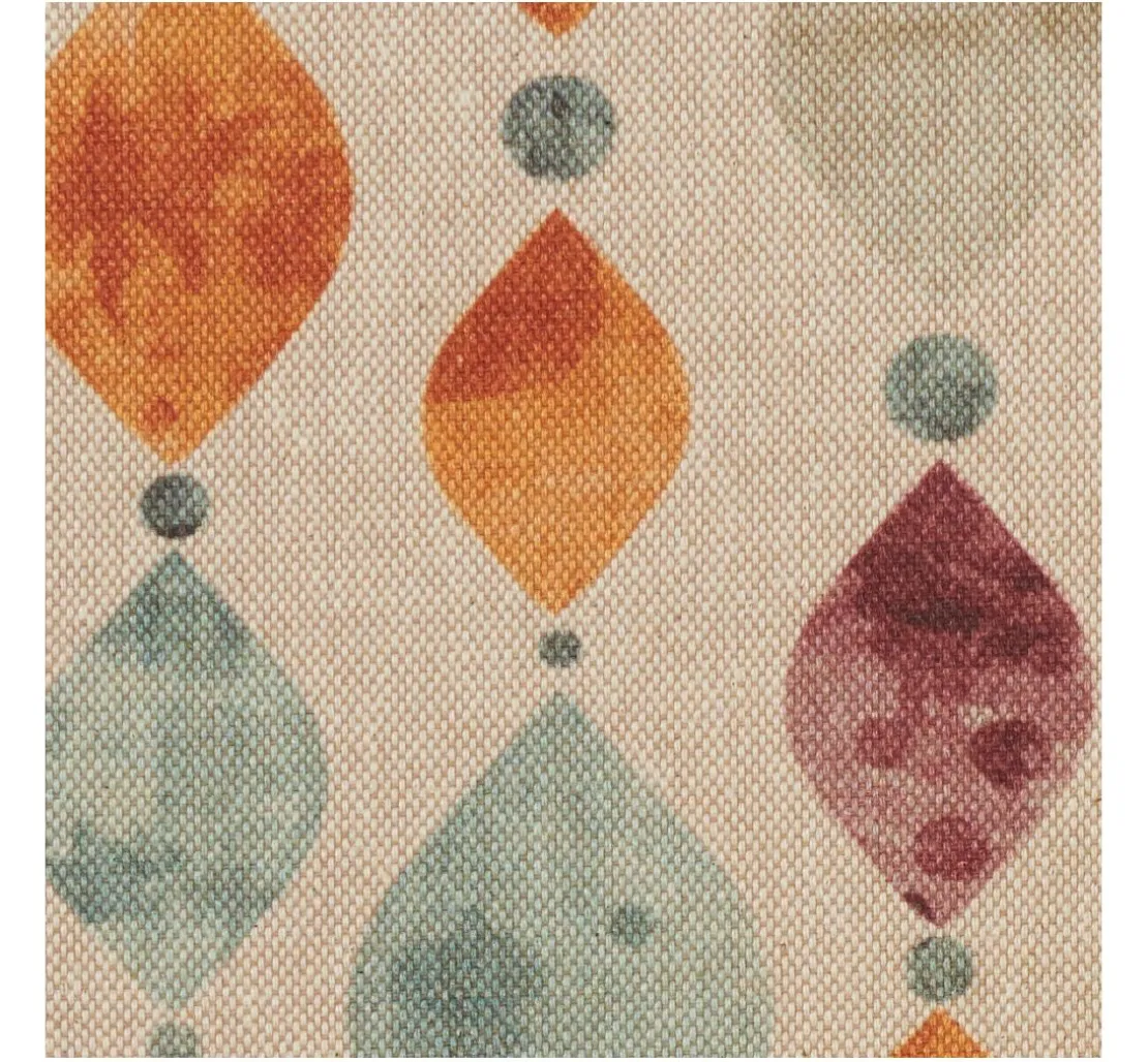 Motiv-Stoff Leinenoptik "Seymour"