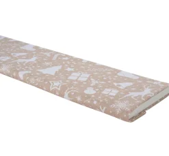 Motiv-Stoff Leinenoptik "Xmas all over"