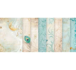 Motiv-Strohseide Backgrounds "Masquerade"