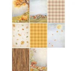 Motiv-Strohseide Backgrounds "Whispering Woods"