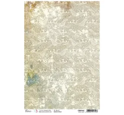 Motiv-Strohseide "Land of the Rising Sun - Wellen"