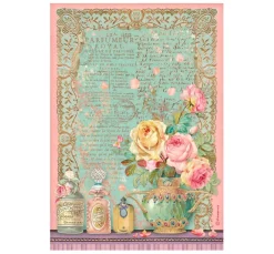 Motiv-Strohseide "Parfumeur Royal"