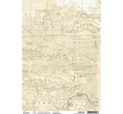 Motiv-Strohseide "Reiseziel Karibik"