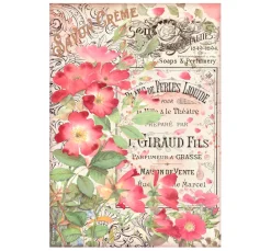 Motiv-Strohseide "Seifenduft"