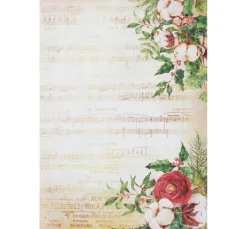 Motiv-Strohseide "Winter Symphony"