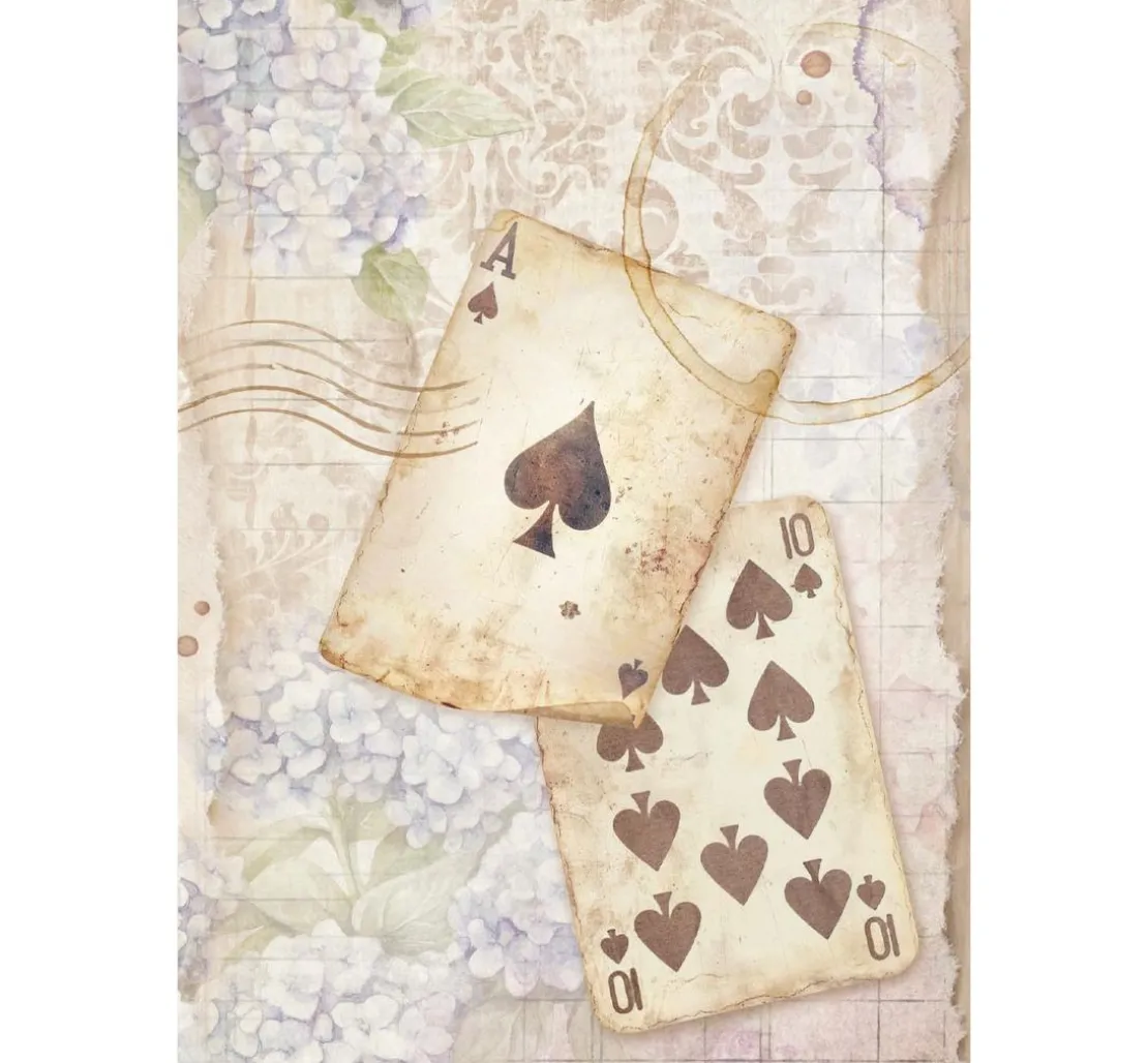 Motiv-Strohseiden Sortiment "Quiet Days"