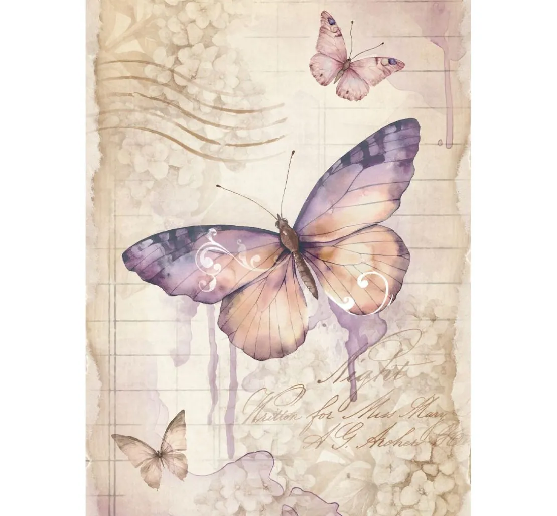 Motiv-Strohseiden Sortiment "Quiet Days"