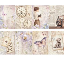 Motiv-Strohseiden Sortiment