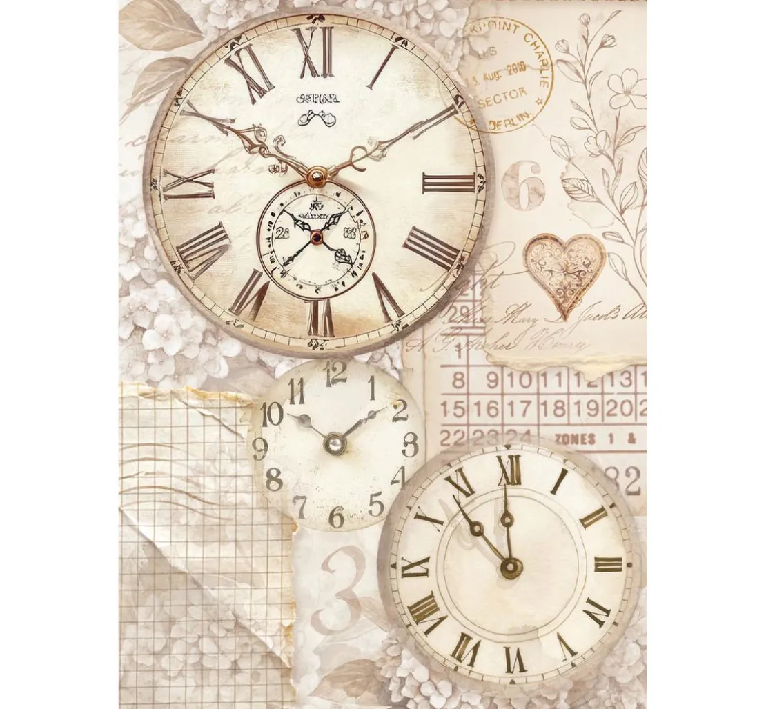 Motiv-Strohseiden Sortiment "Quiet Days"