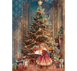 Motiv-Strohseiden Sortiment "Toy Shop", 8er-Set