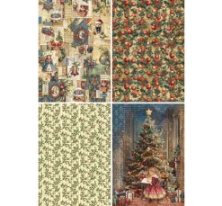 Motiv-Strohseiden Sortiment 