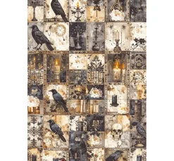 Motiv-Strohseiden Sortiment 