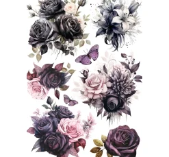 Motiv-Strohseiden Sortiment 