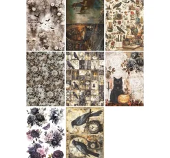 Motiv-Strohseiden Sortiment 