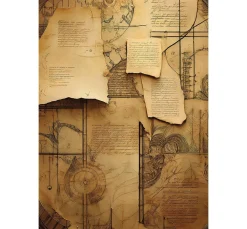 Motiv-Strohseiden Sortiment 