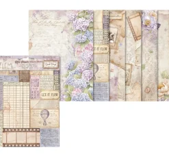 Motiv-Strohseiden Sortiment "Quiet Days"