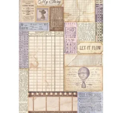 Motiv-Strohseiden Sortiment