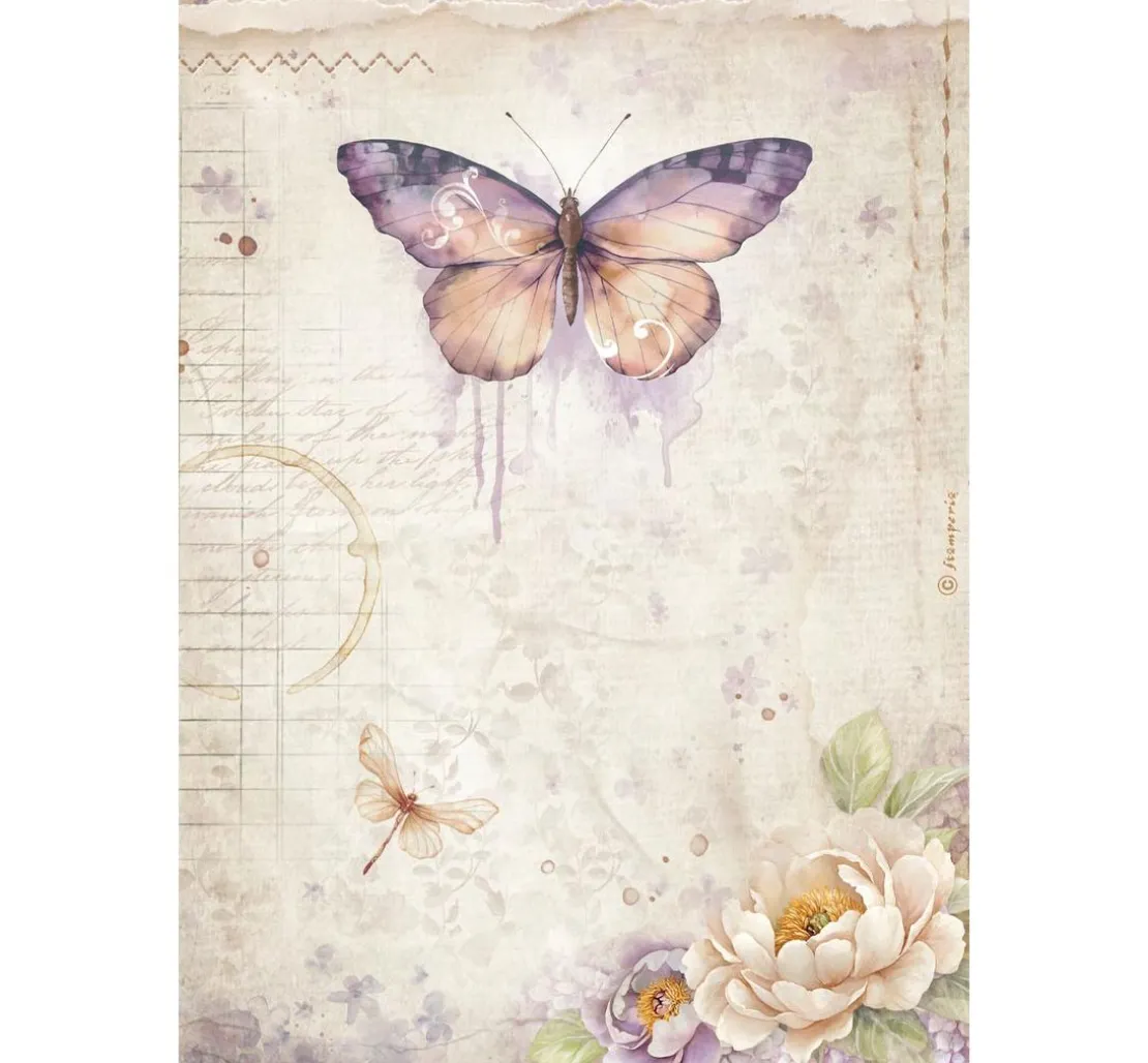 Motiv-Strohseiden Sortiment "Quiet Days"