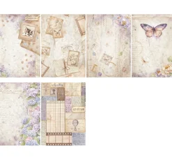 Motiv-Strohseiden Sortiment