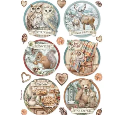 Motiv-Strohseiden Sortiment 