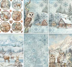 Motiv-Strohseiden Sortiment 