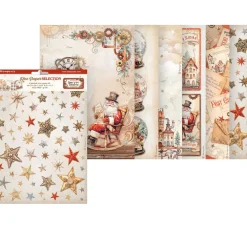 Motiv-Strohseiden Sortiment "Gear up for Christmas"