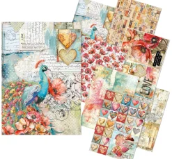 Motiv-Strohseiden Sortiment "Majestic Dream"