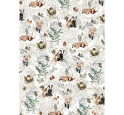 Motiv-Strohseiden Sortiment 