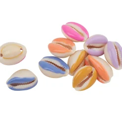 Muschelperlen mit 2 Bohrungen