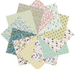 My Mandarine Faltpapier-Sortiment "Gold"