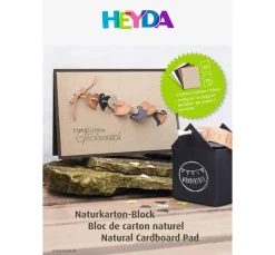 Naturkarton Block