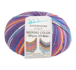 ONline Wolle "Supersocke Merino Color, Sortierung 368"