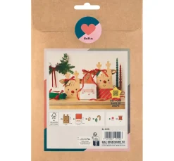 Paper Bag Set "Santa & Deer"