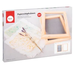 Papierschöpfrahmen, 2-teilig
