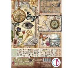 Papier-Set "Cabinet of Curiosities"